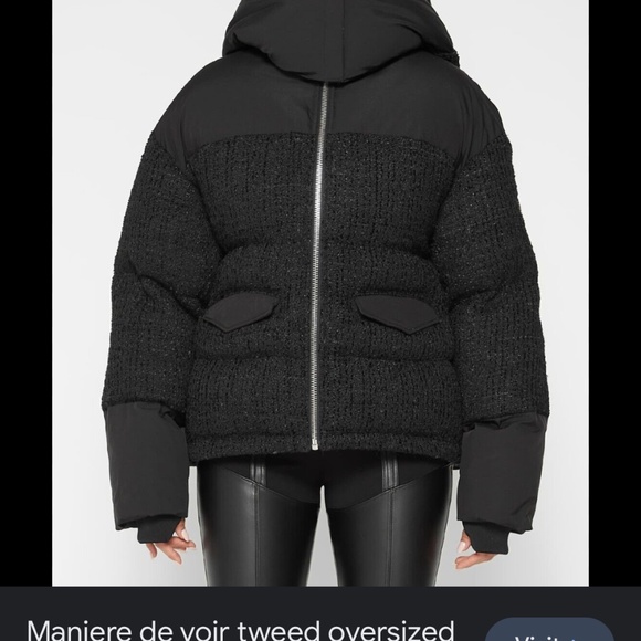 Winter coat Maniere de voir - Picture 3 of 6